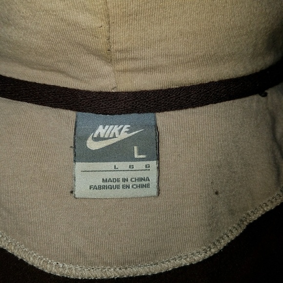 Nike Zippered Hoodie Men's Sz L - Picture 5 of 7